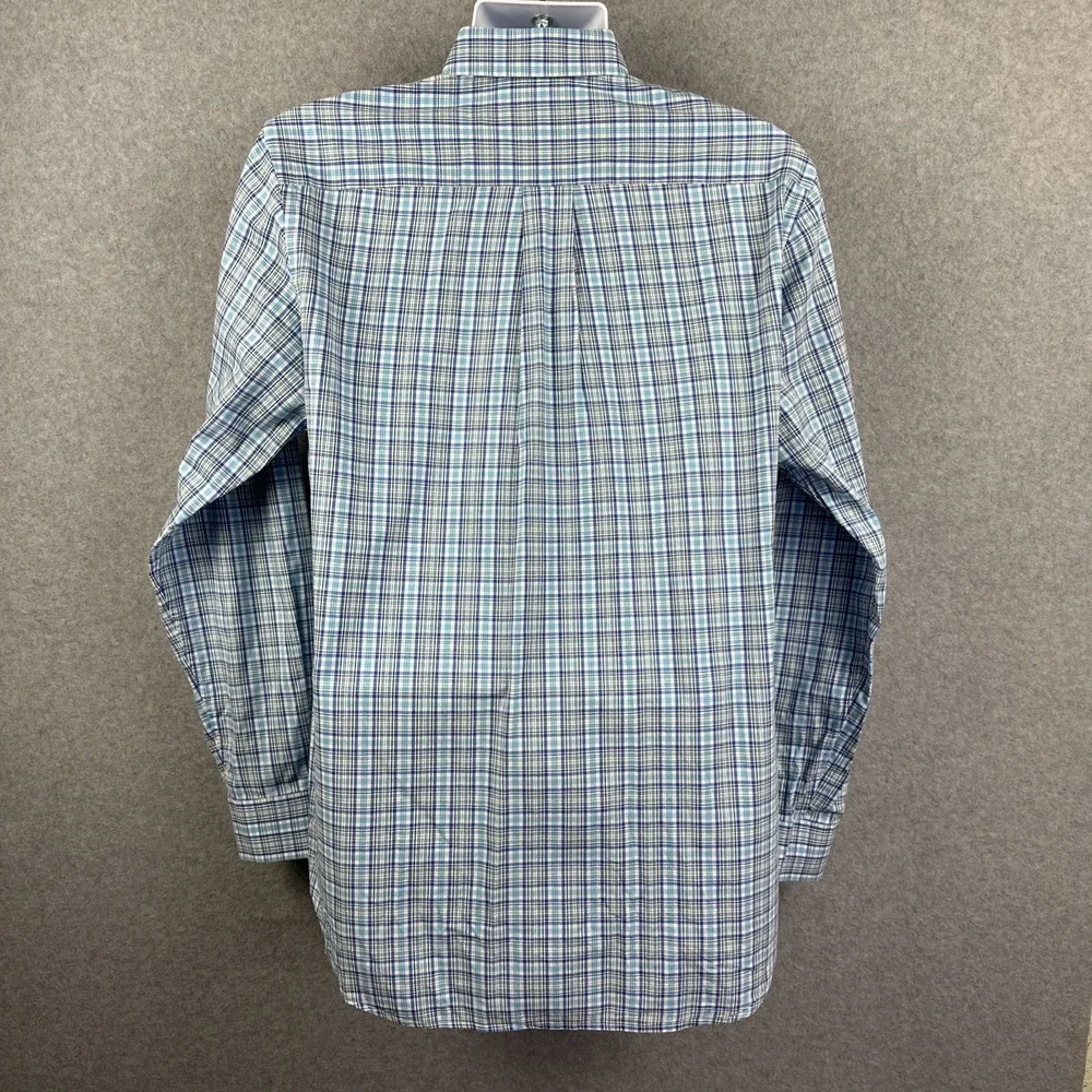 Vineyard Vines Men's Long Sleeve Button Down Slim Fit Whale Shirt Size‎ Medium